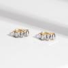 imageAmazon Essentials Half Clear Hoop EarringsYellow Gold