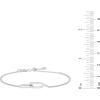 imageAmazon Essentials Interlocking Oval Paperclip Link Bracelet 8quotWhite