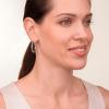 imageAmazon Essentials JHoop Earrings 317mmWhite