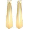 imageAmazon Essentials UShaped Hoop Earrings 187mmYellow