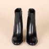 imageAmazon Essentials Womens Clean Heel Ankle BootBlack