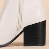 imageAmazon Essentials Womens Clean Heel Ankle BootIvory