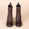 imageAmazon Essentials Womens Heeled Chelsea BootDark Brown