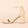 imageAmazon Essentials Womens High Heel NolaBeige Patent