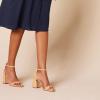 imageAmazon Essentials Womens High Heel NolaBeige Patent