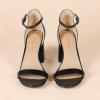 imageAmazon Essentials Womens High Heel NolaBlack Faux Leather