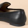 imageAmazon Essentials Womens Soft Minimal LoaferBlack Faux Leather