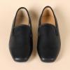 imageAmazon Essentials Womens Soft Minimal LoaferBlack Faux Leather