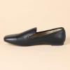 imageAmazon Essentials Womens Soft Minimal LoaferBlack Faux Leather