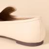 imageAmazon Essentials Womens Soft Minimal LoaferPale Beige Faux Leather