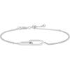 imageAmazon Essentials Interlocking Oval Paperclip Link Bracelet 8quotWhite