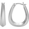 imageAmazon Essentials UShaped Hoop Earrings 187mmSilver
