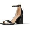 imageAmazon Essentials Womens High Heel NolaBlack Faux Leather