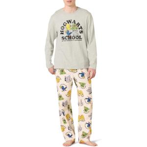 imageAmazon Essentials Harry Potter Mens Flannel Pajama Sleep SetsHarry Potter Hogwarts  Mens