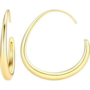 imageAmazon Essentials JHoop Earrings 317mmYellow