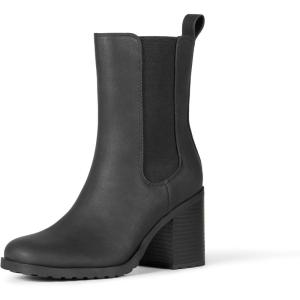 imageAmazon Essentials Womens Heeled Chelsea BootBlack