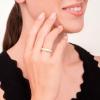 imageAmazon Essentials Cubic Zirconia Classic Pave Eternity Ring in Sterling SilverYellow