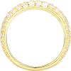 imageAmazon Essentials Cubic Zirconia Classic Pave Eternity Ring in Sterling SilverYellow