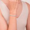 imageAmazon Essentials Cubic Zirconia Wave Tennis Bracelet in Sterling Silver 8quotWhite