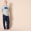 imageAmazon Essentials DC Mens Flannel Pajama Sleep SetsBatman Logo  Mens