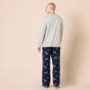 imageAmazon Essentials DC Mens Flannel Pajama Sleep SetsBatman Logo  Mens