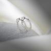 imageAmazon Essentials IGI Certified 05 Carat Genuine Lab Grown Diamond Hoops  14k Solid Gold Inside Out Hoop Earrings for Women  Hoop Earrings for Women  Gold Earrings  Size 17mmWhite Gold