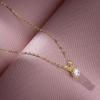 imageAmazon Essentials IGI Certified Solitaire Lab Grown Diamond Pendant Necklace in 14k Gold  16quot Chain with 2quot ExtenderYellow Gold