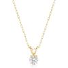 imageAmazon Essentials IGI Certified Solitaire Lab Grown Diamond Pendant Necklace in 14k Gold  16quot Chain with 2quot ExtenderYellow Gold
