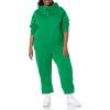imageAmazon Essentials Womens Crop Pullover Hoodie Sweatshirt Available in Plus SizeGreen