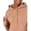 imageAmazon Essentials Womens Crop Pullover Hoodie Sweatshirt Available in Plus SizeLight Brown