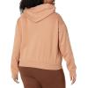 imageAmazon Essentials Womens Crop Pullover Hoodie Sweatshirt Available in Plus SizeLight Brown