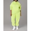 imageAmazon Essentials Womens Crop Pullover Hoodie Sweatshirt Available in Plus SizeLime Green