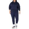imageAmazon Essentials Womens Crop Pullover Hoodie Sweatshirt Available in Plus SizeNavy