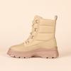 imageAmazon Essentials Womens Lace Up Puffer BootKhaki Brown