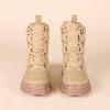 imageAmazon Essentials Womens Lace Up Puffer BootKhaki Brown