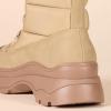 imageAmazon Essentials Womens Lace Up Puffer BootKhaki Brown