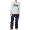 imageAmazon Essentials DC Mens Flannel Pajama Sleep SetsBatman Logo  Mens