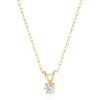 imageAmazon Essentials IGI Certified Solitaire Lab Grown Diamond Pendant Necklace in 14k Gold  16quot Chain with 2quot ExtenderYellow Gold