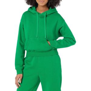 imageAmazon Essentials Womens Crop Pullover Hoodie Sweatshirt Available in Plus SizeGreen
