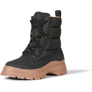 imageAmazon Essentials Womens Lace Up Puffer BootBlack