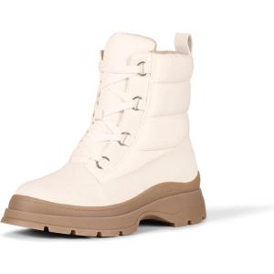 imageAmazon Essentials Womens Lace Up Puffer BootIvory