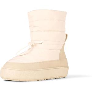 imageAmazon Essentials Womens Pull On Puffer BootIvory