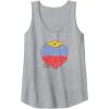 imageAmazon Essentials DC Comics Wonder Woman Heart Shaped Logo Tank TopHeather Grey