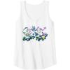 imageAmazon Essentials Looney Tunes Green Logo with Running Characters Tank TopWhite