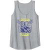 imageAmazon Essentials Looney Tunes Tropical Paradise Beach Scene Tank TopHeather Grey