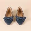imageAmazon Essentials Womens Bow Ballet FlatNavy