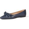 imageAmazon Essentials Womens Bow Ballet FlatNavy
