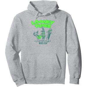 imageAmazon Essentials Looney Tunes Beach Club Pullover HoodieHeather Grey