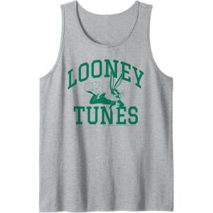 imageAmazon Essentials Looney Tunes Bugs Bunny Collegiate Arch Tank TopHeather Grey