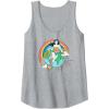 imageAmazon Essentials DC Comics Wonder Woman Lasso Rainbow World Tank TopHeather Grey